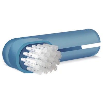 KYRON PET DENT FINGER BRUSH BLUE