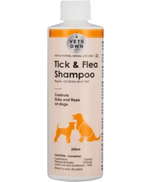 Vets Own Tick and Flea Shampoo