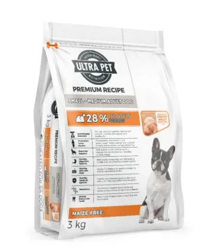 Ultra Dog Premium Small Medium Adult 3KG