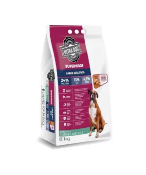 Superwoof Large Adult TURK RICE LB 8KG