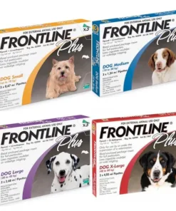 FRONTLINE Plus for Dogs x3