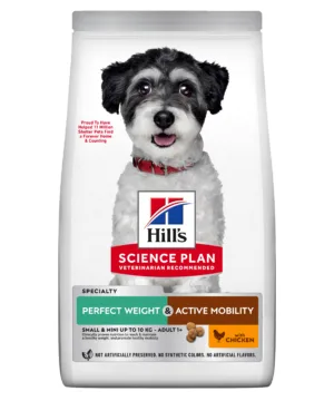 HILL'S SP Perfect Weight & Active Mobility Small & Mini Canine Perfect Weight & Active Mobility Small & Mini 607067 607068