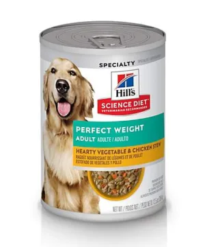 HILL'S SP Perfect Weight Wet Dog Food Canine Perfect Weight Vegetable & Chicken Stew 10125