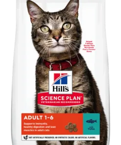 HILL'S SP Adult Dry Cat Food Tuna Feline Adult Tuna 604073 604075 604076 604176