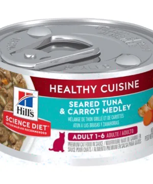 HILL'S SP Adult Wet Cat Food Feline Adult Tuna & Carrot Stew 10443