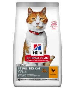 HILL'S SP Adult Sterilised Cat Feline Sterilised Cat Adult 607271 607272