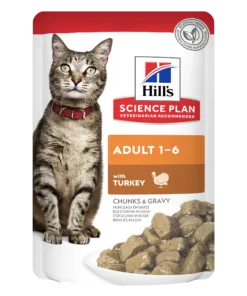 HILL'S SP Adult Wet Cat Food Turkey pouch