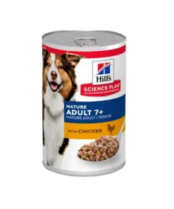HILL'S SP Mature Adult Wet Dog Food Chicken Flavour 370g Can
