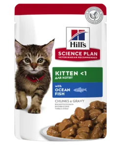 HILL'S SP Kitten Wet Food Ocean Fish Kitten Ocean Fish pouch 604038