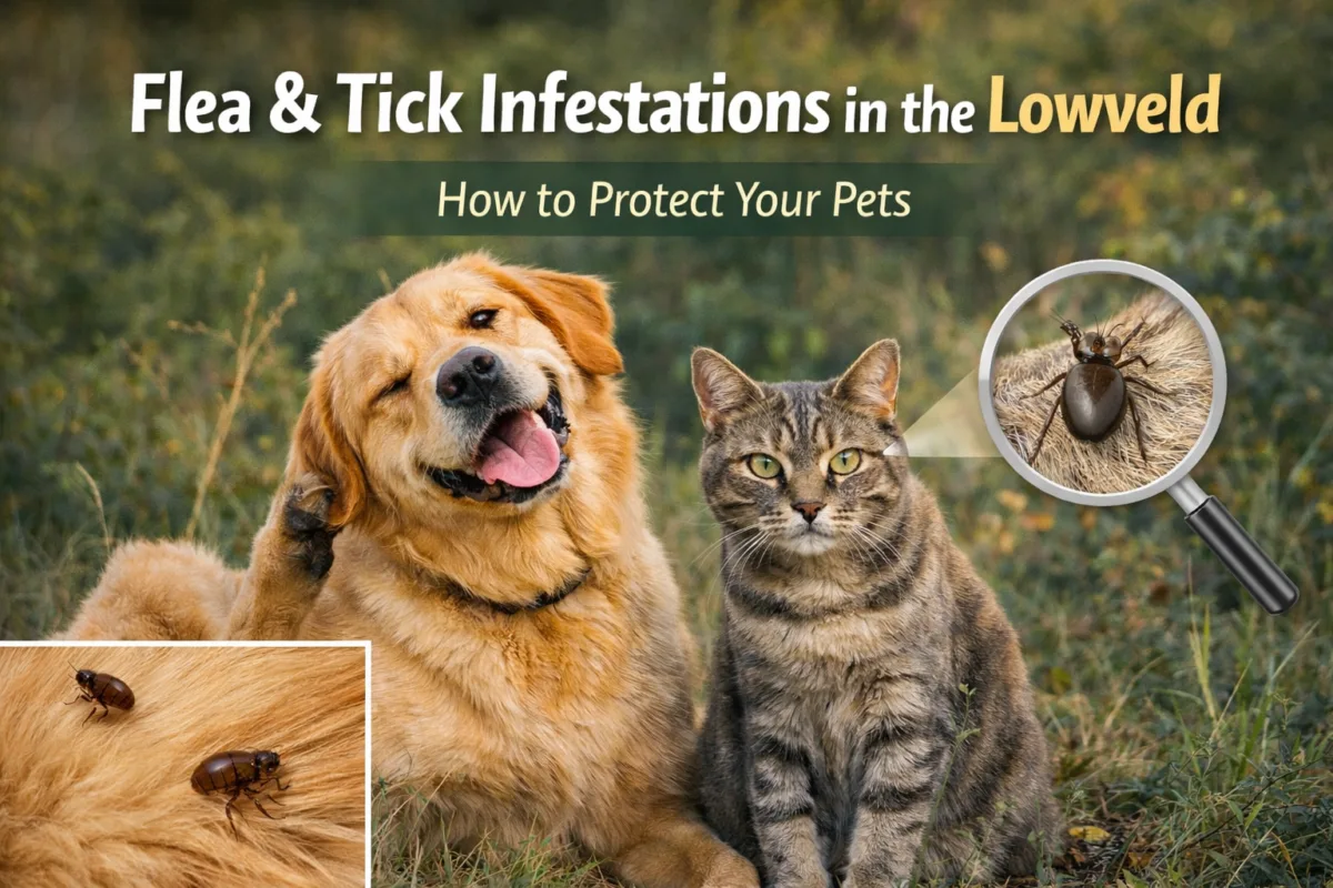 Flea and tick infestations in the lowveld