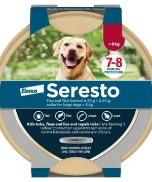 Seresto large dog sustainable pack