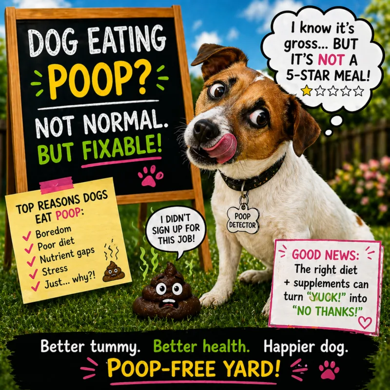 Dog Eating Poop 2