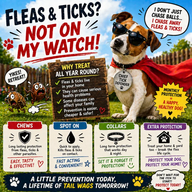flea and tick treatment