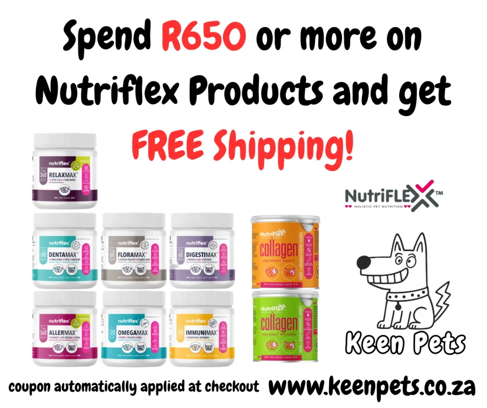 Spend R650 or more on Nutriflex Products and get FREE Shipping!