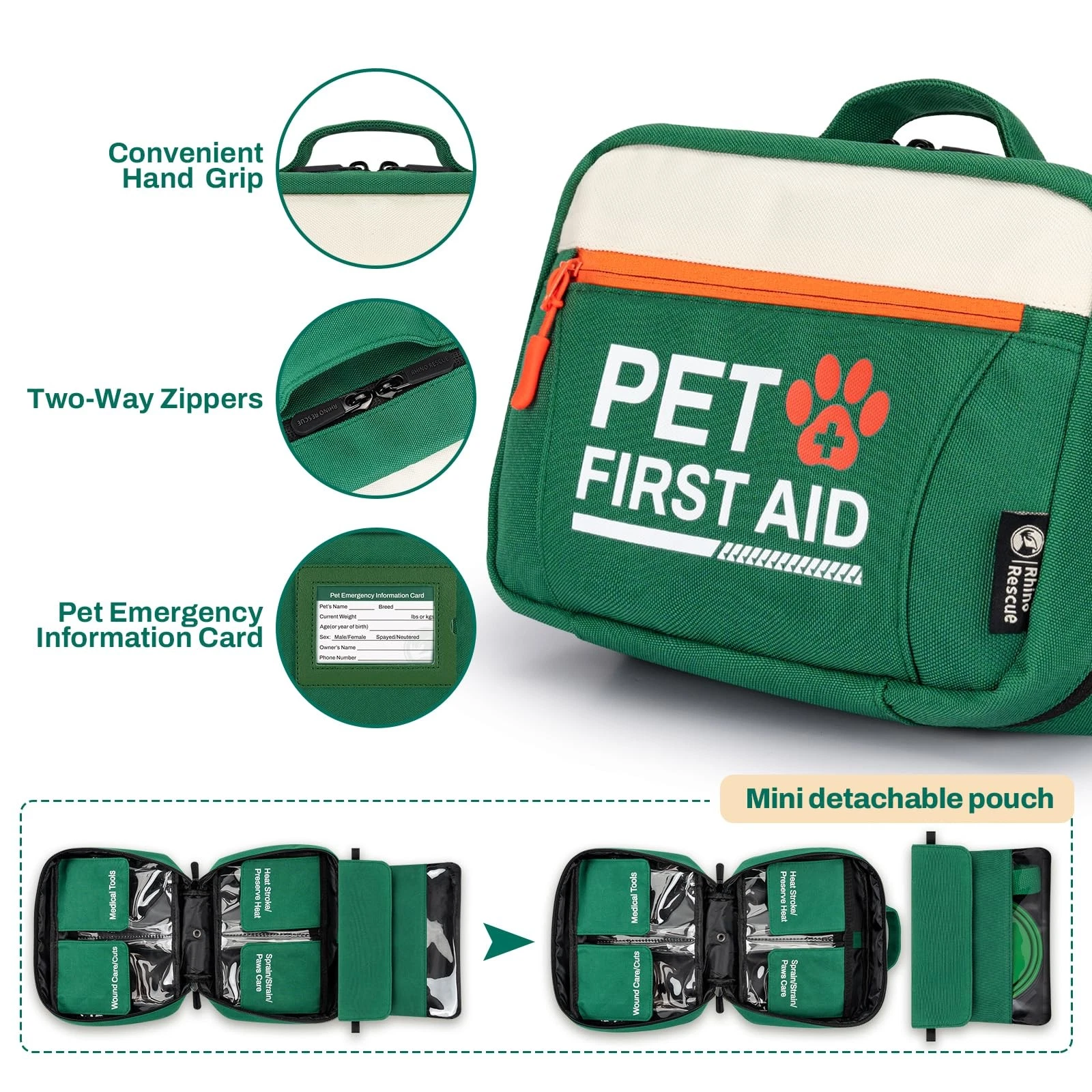 RHINO RESCUE Pet First Aid Kit3
