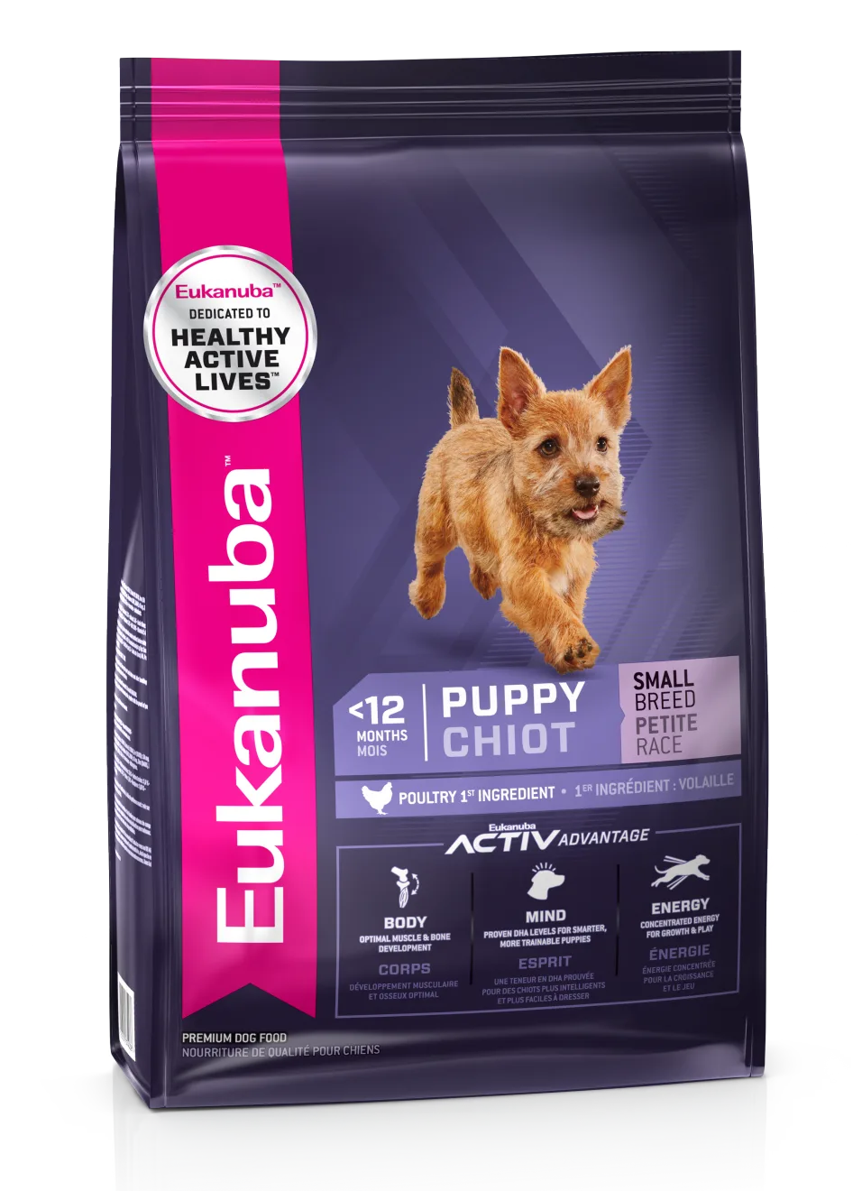 Eukanuba ActivAdvantage Small Breed Puppy Chicken Dry Dog Food