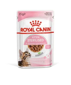 Royal Canin Kitten Sterilised in Gravy Wet Cat Food 12 x 85 g