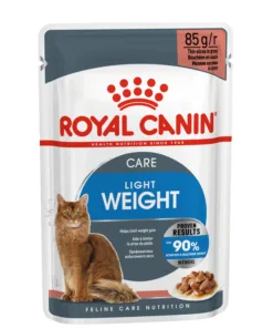 Royal Canin Light Weight Care Chunks in Gravy Wet Cat Food 12 x 85 g