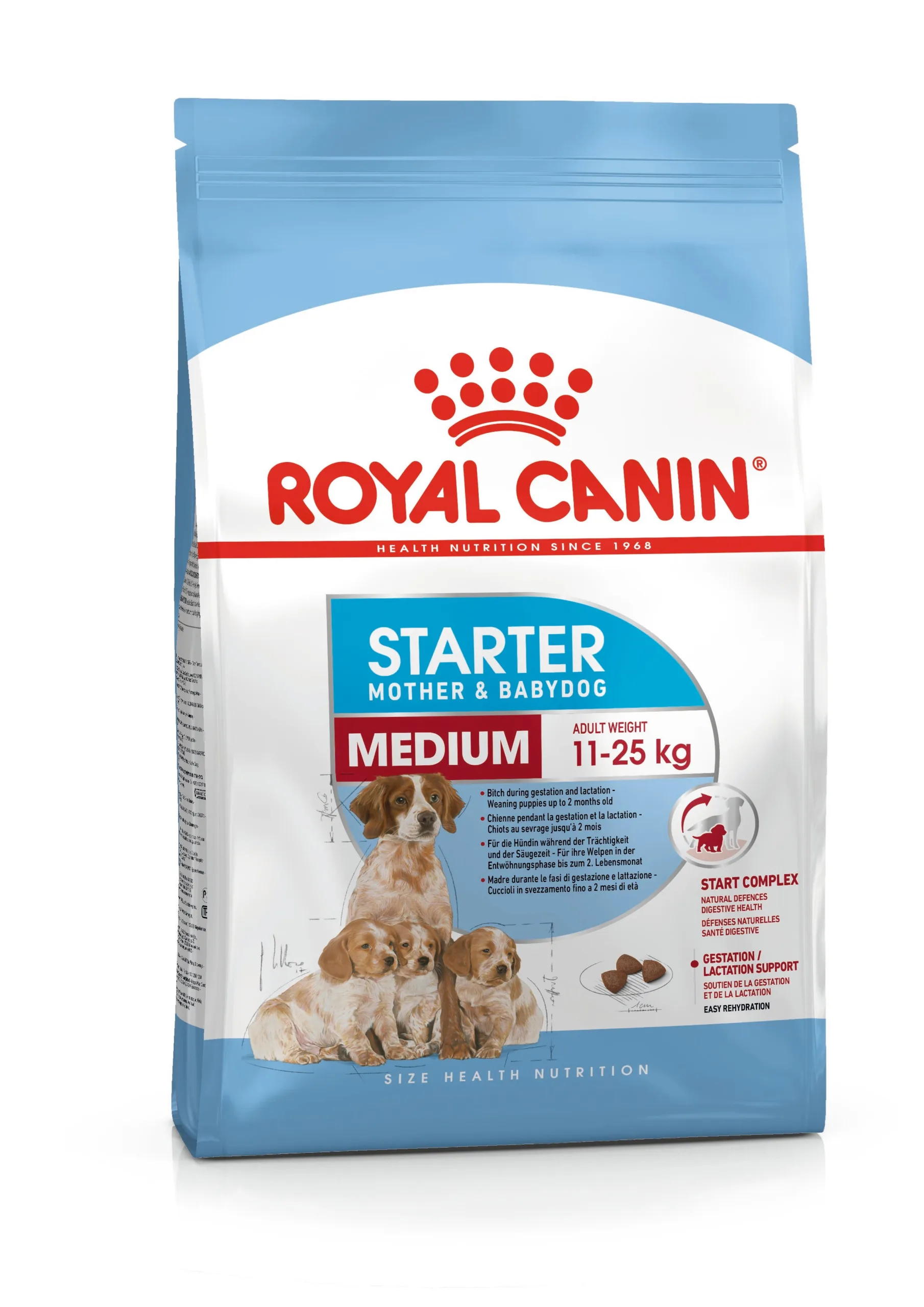 Royal Canin Medium Starter Mother & Babydog Dry Dog Food 4 kg
